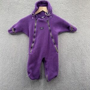 Vintage Patagonia Bunting Infant 12 Months Fleece Made USA 90s Style 80110
